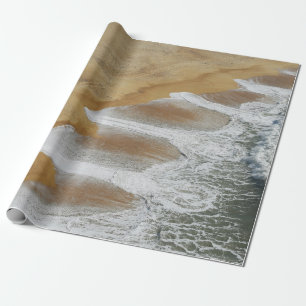 LUFTBILDfotografie VON MEERESWELLEN Geschenkpapier