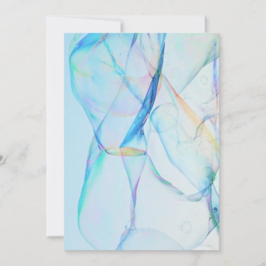 Luftbläschen Himmel Hintergrund viele Blasen danke (Vorderseite)