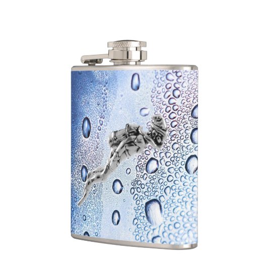 Luftblasen Flachmann (Links)