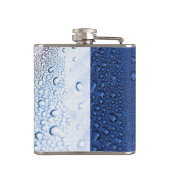 Luftblasen Flachmann (Rückseite)