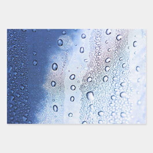 Luftblasen Geschenkpapier Set (Vorderseite 3)