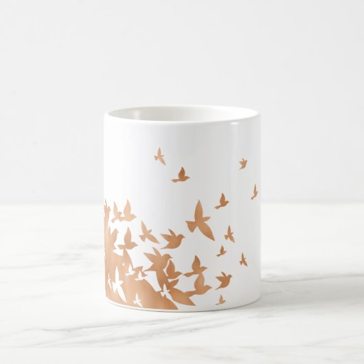 Luftblasen im Himmel | Feiertage Kaffeetasse (Mittel)