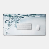 Luftblasen in Wasserschlamm Schreibtischunterlage (Tastatur & Maus)