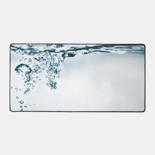 Luftblasen in Wasserschlamm Schreibtischunterlage (Vorderseite)