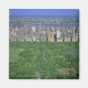 Luftblick auf den Central Park und die Westseite Magnet