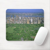 Luftblick auf den Central Park und die Westseite Mousepad (Mit Mouse)
