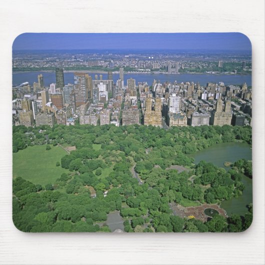 Luftblick auf den Central Park und die Westseite Mousepad (Vorne)