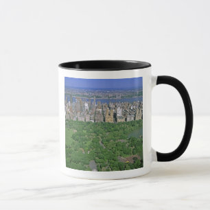 Luftblick auf den Central Park und die Westseite Tasse
