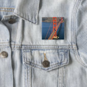 Luftblick auf die Golden Gate Bridge im Button (Beispiel)
