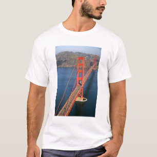 Luftblick auf die Golden Gate Bridge im T-Shirt