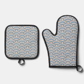 Luftbögen Ofenhandschuh & Topflappen-Set (Vorderseite)