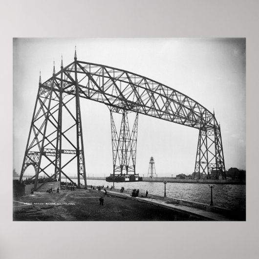 Luftbrücke Duluth Minnesota Poster (Vorne)