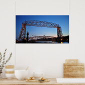 Luftbrücke Duluth Minnesota Poster (Küche)