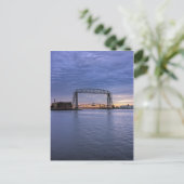 Luftbrücke Postkarte (Stehend Vorderseite)