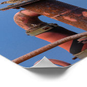 Luftdruckplakat für die Prüfung von Funken Poster (Ecke)