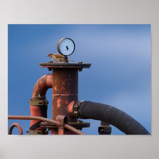 Luftdruckplakat für die Prüfung von Funken Poster (Vorne)