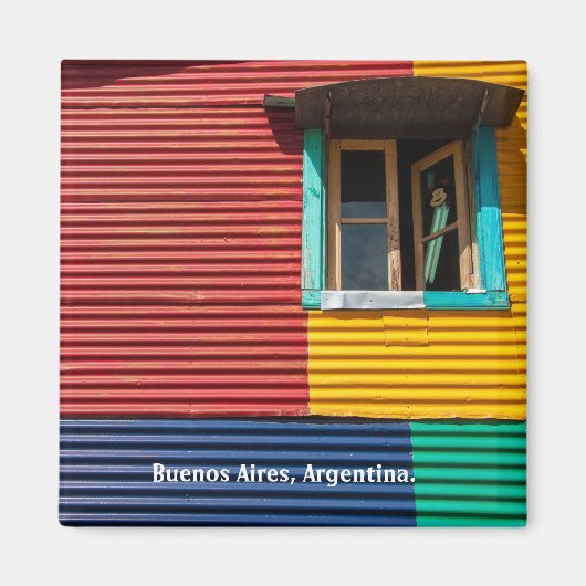 Lüfte von Argentinien Magnet (Vorne)