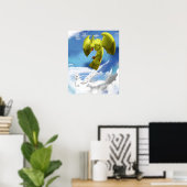 Luftelement und Vogel Poster (Heimbüro)