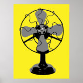 Lüfter der 50er Jahre Poster (Vorne)