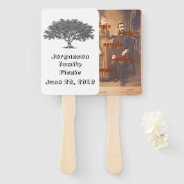 Lüfter - Family Wiedersehen Tree Fächer