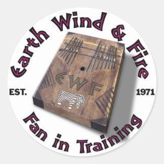 Lüfter in Trainingsklebern Runder Aufkleber