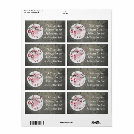 Lüfter mit rotem Quadratzoll "Friedlich" (Vorne)