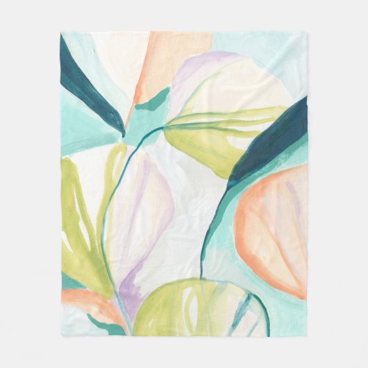 LüfterBlume IV Fleecedecke (Vorderseite)