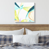 LüfterBlume IV Leinwanddruck (Insitu (Schlafzimmer))