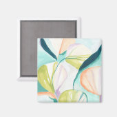 LüfterBlume IV Magnet (Vorderseite/Rückseite)