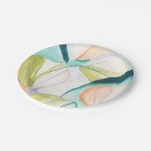 LüfterBlume IV Pappteller (Schrägansicht)