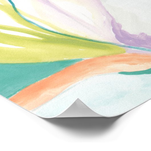 LüfterBlume IV Poster (Ecke)