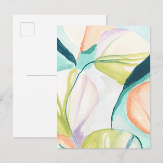 LüfterBlume IV Postkarte (Vorne/Hinten)