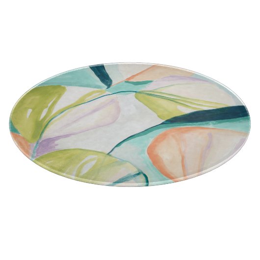 LüfterBlume IV Schneidebrett (Ecke)