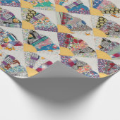 Lüfterdecke mit Gelb  Geschenkpapier (Ecke)