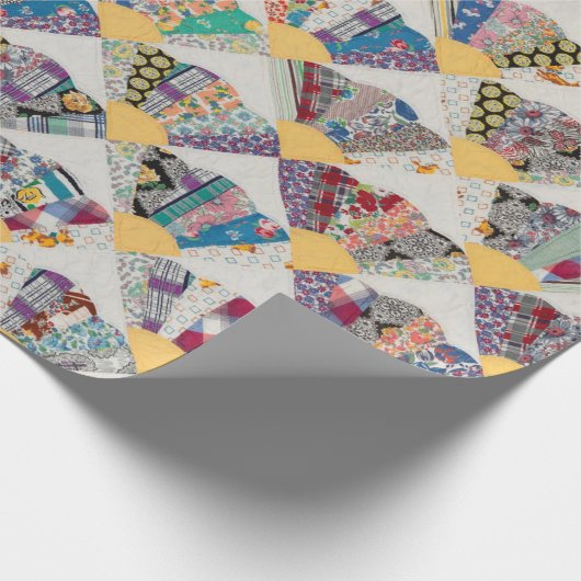 Lüfterdecke mit Gelb  Geschenkpapier (Ecke)