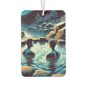 Lufterfrischer - Junge Männer in Onsen (Rückseite)