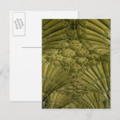 Lüftergewölbe im Kloster Postkarte (Vorne/Hinten)