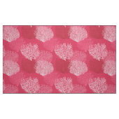 Lüfterkorallenprint, Korallenfarben Stoff (Fat Quarter (45,7 x 55,9 cm))