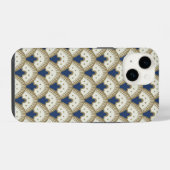 Lüftermuster iPhone Hülle (Rückseite (Horizontal))