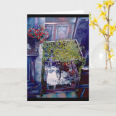 Lüfternachmittagskarte Karte (Gelbe Blume)