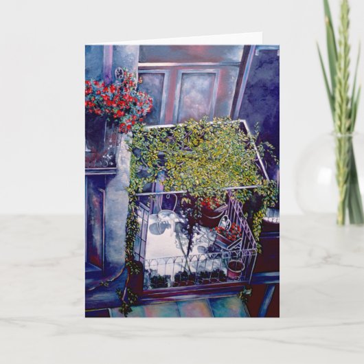 Lüfternachmittagskarte Karte (Vorderseite)