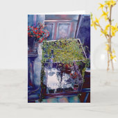 Lüfternachmittagskarte Karte (Gelbe Blume)