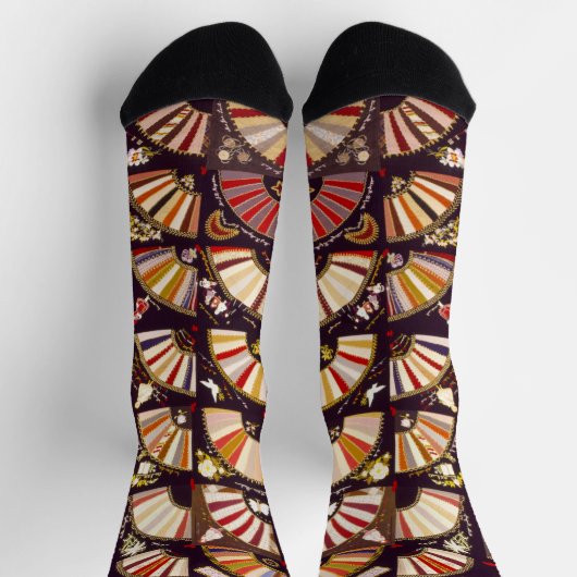 Lüfterquilt Socken (Oben)