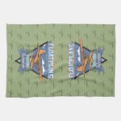 Luftfahrt-Abenteuer Handtuch (Horizontal)