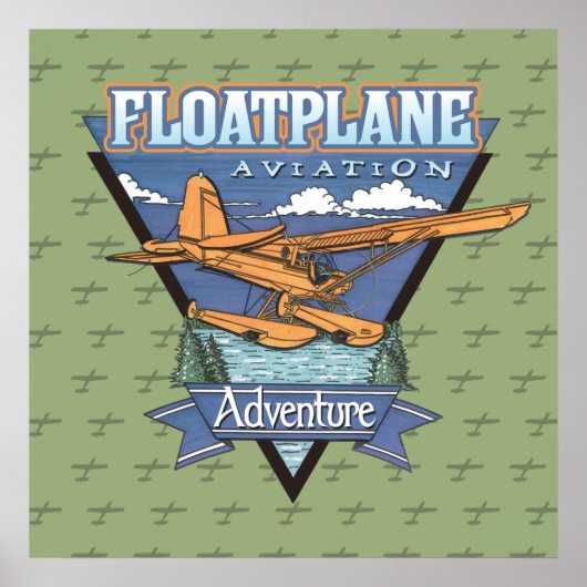 Luftfahrt-Abenteuer Poster (Vorne)