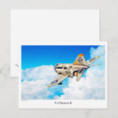Luftfahrt ArtPostkarte "F-4 Phantom II" Postkarte (Vorne/Hinten)