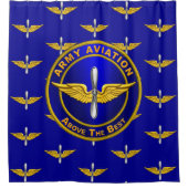 Luftfahrt Duschvorhang (Vorderseite)