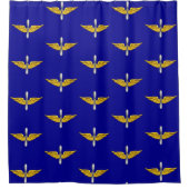 Luftfahrt Duschvorhang (Vorderseite)