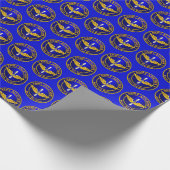 Luftfahrt geschenkpapier (Ecke)