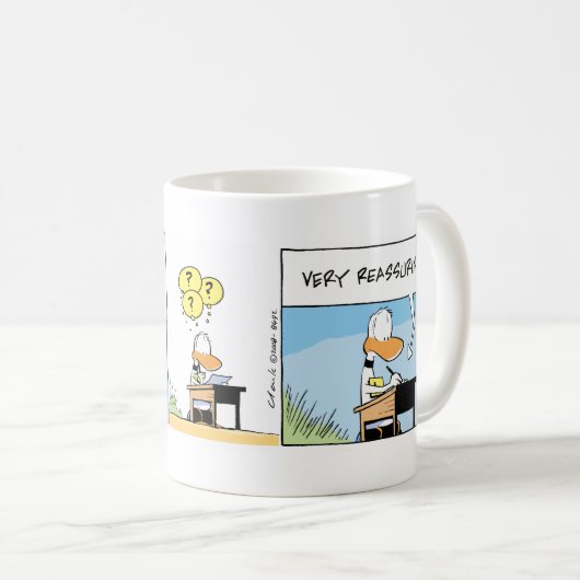 Luftfahrt-Humor-Flug-Prüfungs-Tasse Kaffeetasse (VorderseiteRechts)